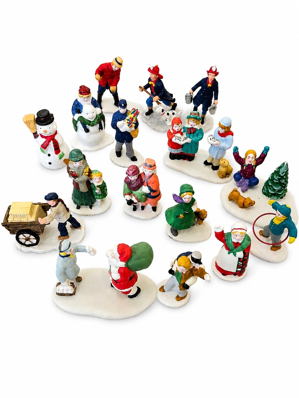 Lemax Christmas Village Figurines Holiday Miniatures Mixed Lot